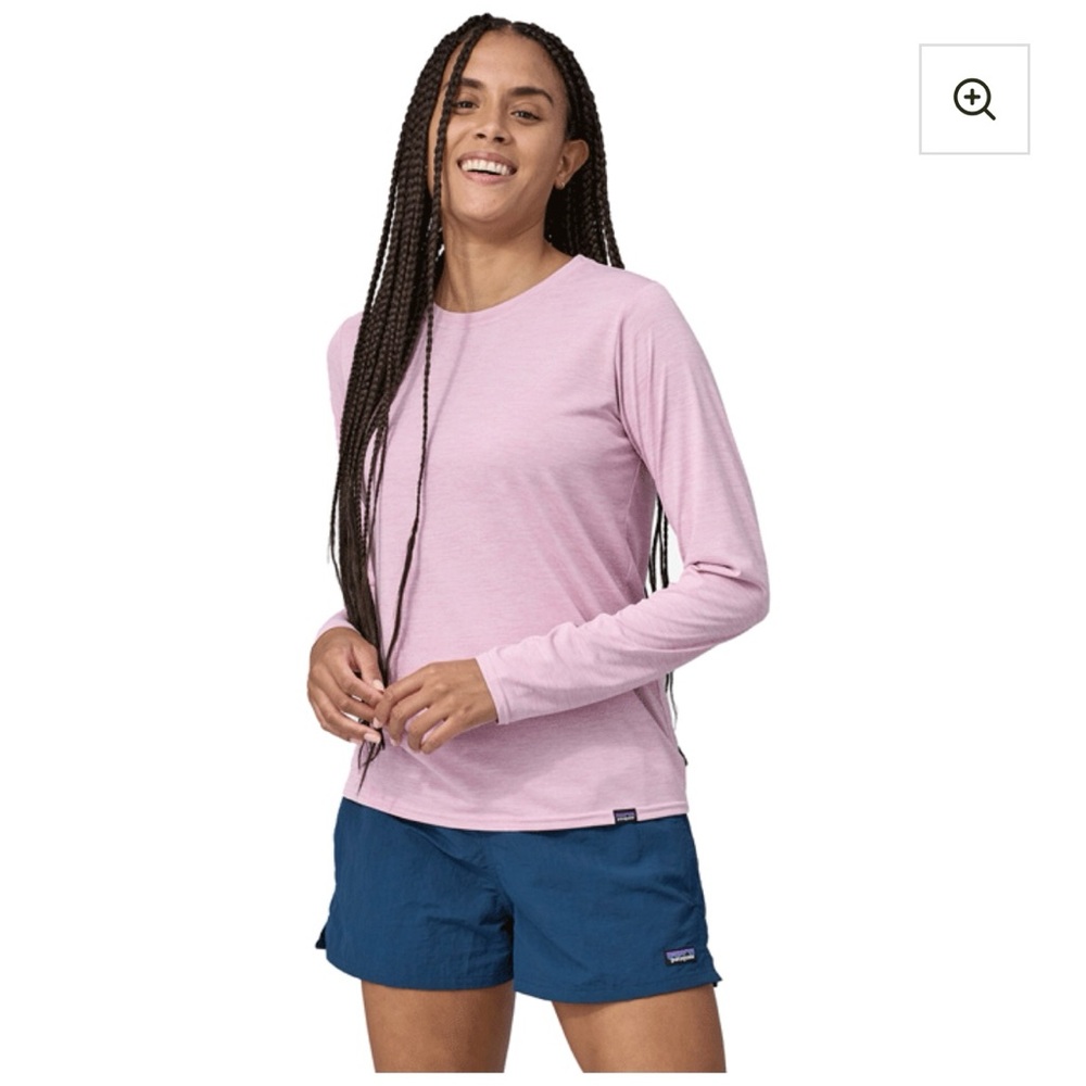 Patagonia Women's Capilene Cool Long Sleeve Shirt Milkweed Mauve